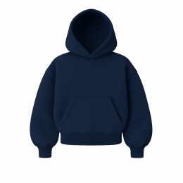 BLUZA BOXY GRANATOWA