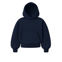 BLUZA BOXY GRANATOWA