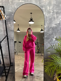 BLUZA BOXY RÓŻOWA