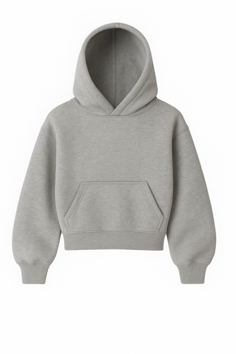 BLUZA BOXY SZARA BLUZA BOXY SZARA