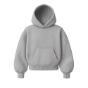 BLUZA BOXY SZARA