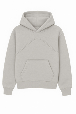 BLUZA WAVY SZARY