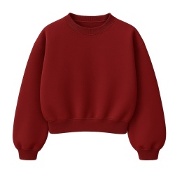 CREWNECK BORDOWY