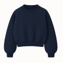 CREWNECK GRANATOWY